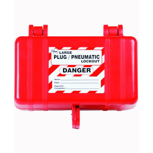 WORKWEAR, SAFETY & CORPORATE CLOTHING SPECIALISTS Small Plug Lockout Device  [Suit Single Phase Plug]