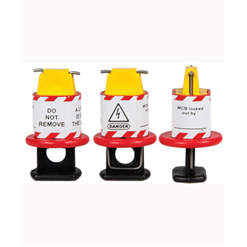 WORKWEAR, SAFETY & CORPORATE CLOTHING SPECIALISTS - Miniature Circuit Breaker Lockout - Pin Out - Set 3