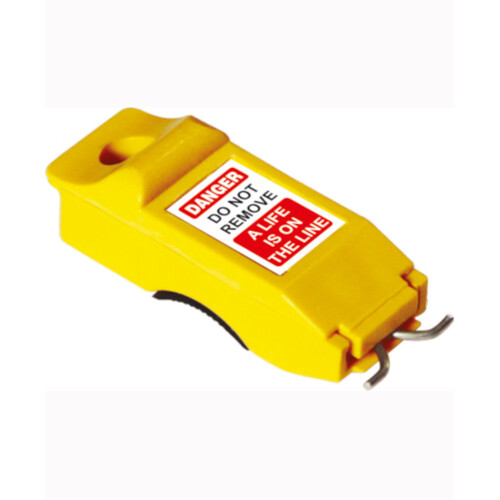 WORKWEAR, SAFETY & CORPORATE CLOTHING SPECIALISTS Pin-Out Premium Slider Circuit Breaker Lockout - Extra Wide
