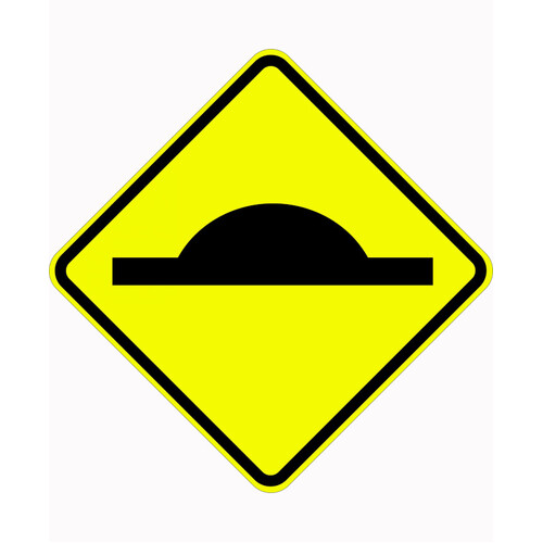 WORKWEAR, SAFETY & CORPORATE CLOTHING SPECIALISTS 750x750mm - Aluminium - Class 1 Reflective - Road Hump