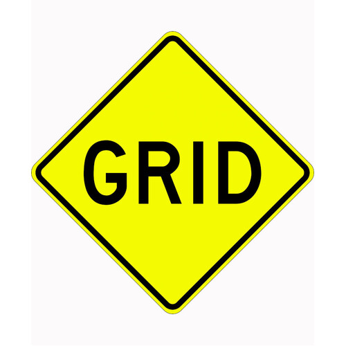WORKWEAR, SAFETY & CORPORATE CLOTHING SPECIALISTS - 900x900mm - Aluminium - Class 1 Reflective - Grid