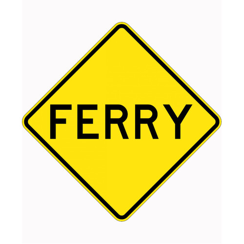 WORKWEAR, SAFETY & CORPORATE CLOTHING SPECIALISTS - 750x750mm - Aluminium - Class 1 Reflective - Ferry