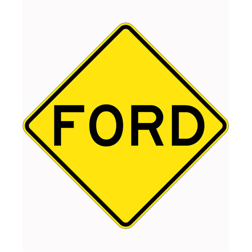 WORKWEAR, SAFETY & CORPORATE CLOTHING SPECIALISTS 750x750mm - Aluminium - Class 1 Reflective - Ford