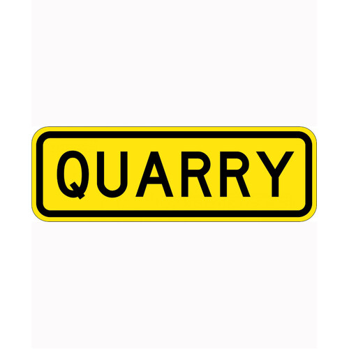 WORKWEAR, SAFETY & CORPORATE CLOTHING SPECIALISTS 750x250mm - Aluminium - Class 1 Reflective - Quarry