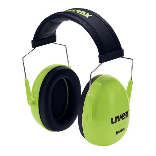WORKWEAR, SAFETY & CORPORATE CLOTHING SPECIALISTS - uvex K junior earmuffs lime;SLC80 29dB
