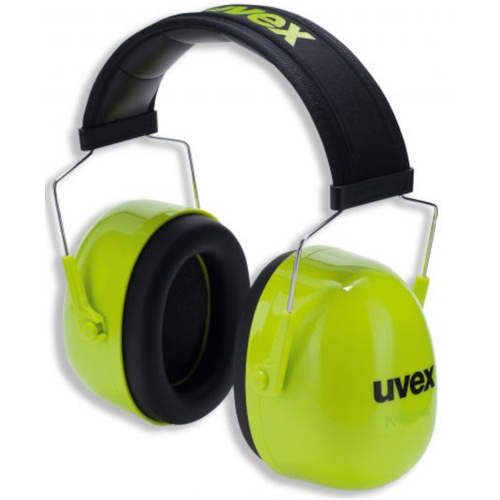 WORKWEAR, SAFETY & CORPORATE CLOTHING SPECIALISTS uvex K4 Ear Muff Hi-Vis SLC80 35dB Class 5