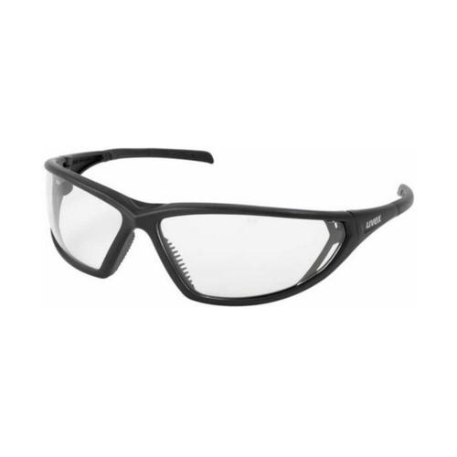 WORKWEAR, SAFETY & CORPORATE CLOTHING SPECIALISTS Warrior Black Frame, Clear Anti-Fog Lens