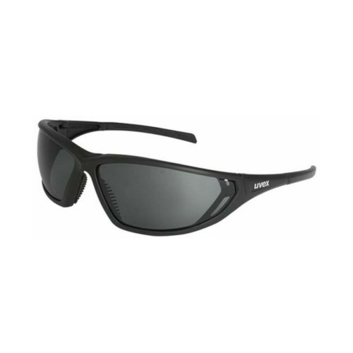 WORKWEAR, SAFETY & CORPORATE CLOTHING SPECIALISTS - Warrior Black Frame, Polarised Grey 14% H/C Lens