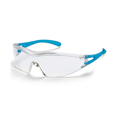 WORKWEAR, SAFETY & CORPORATE CLOTHING SPECIALISTS X-One Trans Blue Side Arm Clear Hc3000 Lens