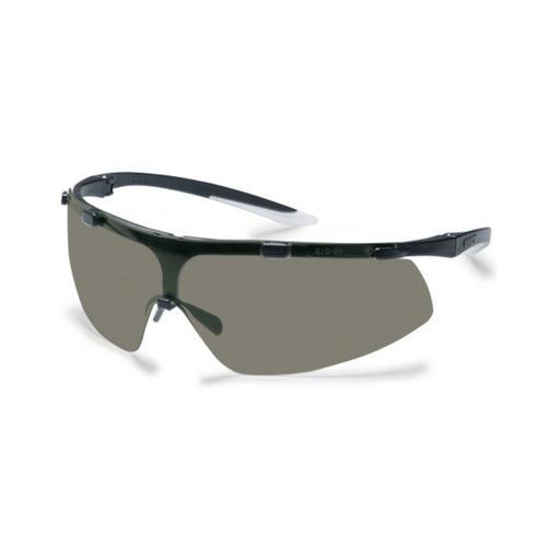 WORKWEAR, SAFETY & CORPORATE CLOTHING SPECIALISTS - super-fit Blk/Trans Frm, Grey THS lens