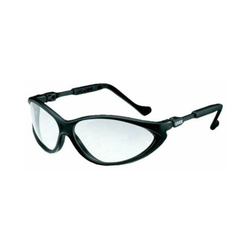 WORKWEAR, SAFETY & CORPORATE CLOTHING SPECIALISTS - Cybric Std Black Frame Grey Opt 3000 Lens