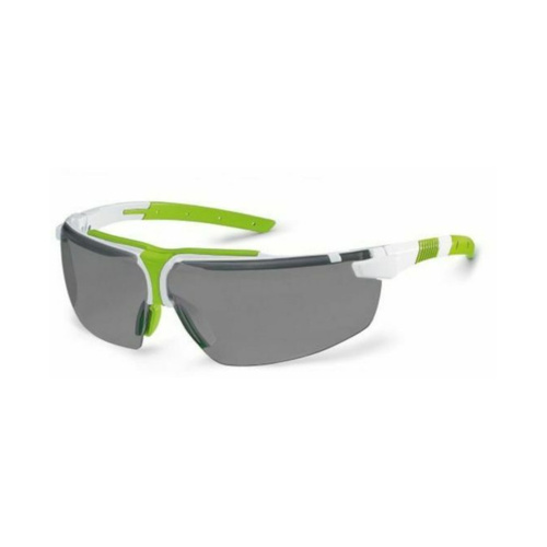 WORKWEAR, SAFETY & CORPORATE CLOTHING SPECIALISTS - uvex i-3 white/lime, Grey 14% THS Lens