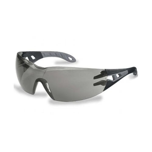 WORKWEAR, SAFETY & CORPORATE CLOTHING SPECIALISTS - uvex Pheos Black/Grey Arms, Grey 23% HC-AF lens