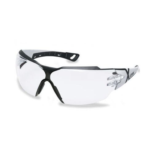 WORKWEAR, SAFETY & CORPORATE CLOTHING SPECIALISTS pheos cx2 white/black, clear sv excellence (HC-AF) lens