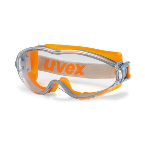 WORKWEAR, SAFETY & CORPORATE CLOTHING SPECIALISTS Goggle-Ultrasonic Orange/Grey, Clear Supravision Lens