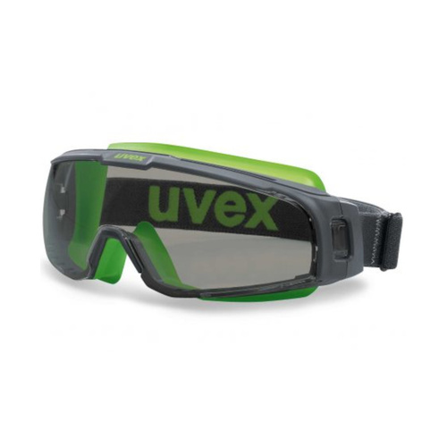 WORKWEAR, SAFETY & CORPORATE CLOTHING SPECIALISTS - u-sonic HC-AF grey 23% VLT lens, Grey/Lime body