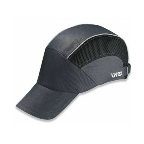 WORKWEAR, SAFETY & CORPORATE CLOTHING SPECIALISTS Bump Cap with Comfort Interior - U Style - Long Brim