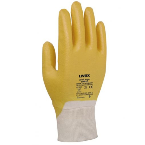 WORKWEAR, SAFETY & CORPORATE CLOTHING SPECIALISTS - Glove Profi Ergo Size 7 Full Nbr, Cottn Liner