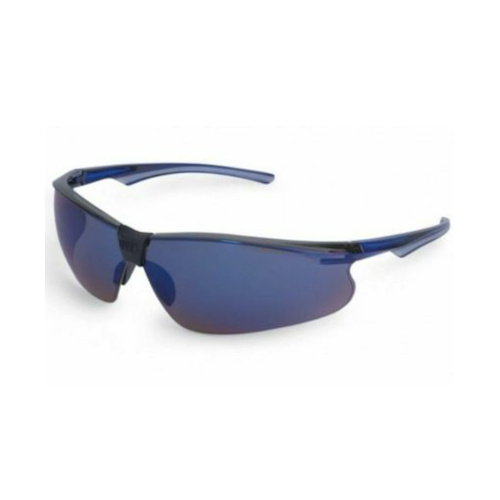 WORKWEAR, SAFETY & CORPORATE CLOTHING SPECIALISTS - Predator Blue Frame Full Blue Mirror len