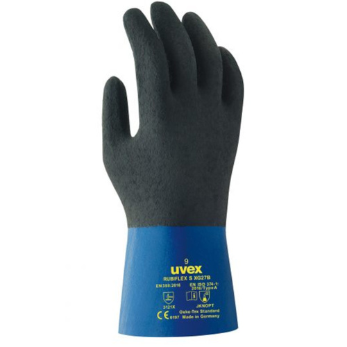 WORKWEAR, SAFETY & CORPORATE CLOTHING SPECIALISTS - Rubiflex XG27B blue special NBR + XtraGrip palm coating