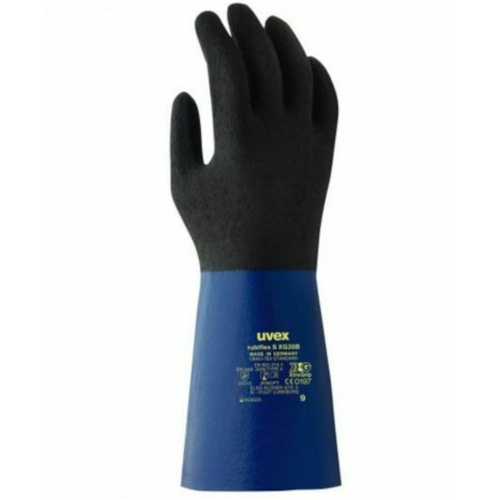 WORKWEAR, SAFETY & CORPORATE CLOTHING SPECIALISTS Rubiflex XG35B blue special NBR + XtraGrip palm coating