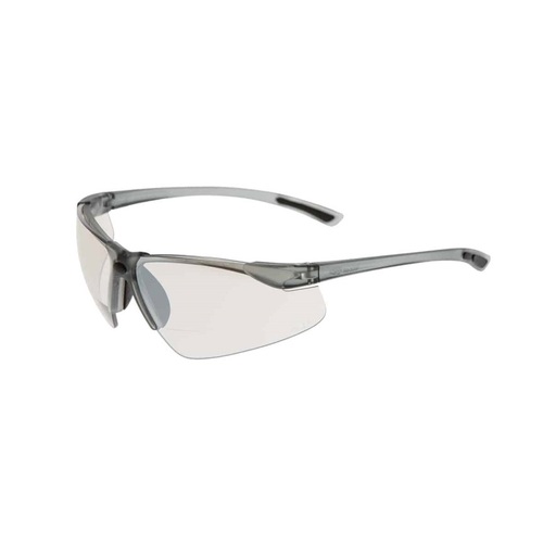 WORKWEAR, SAFETY & CORPORATE CLOTHING SPECIALISTS Reader 3.0 Mag Grey Frame Smoke H/C Lens