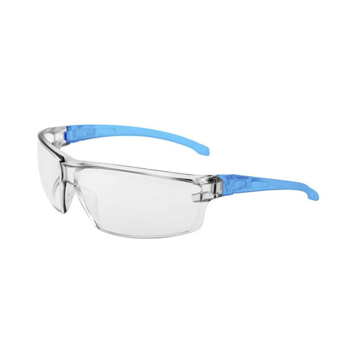 WORKWEAR, SAFETY & CORPORATE CLOTHING SPECIALISTS Hawk Blue Frame Clear H/C Lens