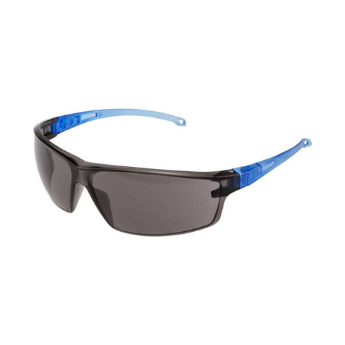 WORKWEAR, SAFETY & CORPORATE CLOTHING SPECIALISTS Hawk Blue Frame Smoke H/C Lens