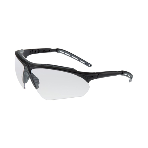 WORKWEAR, SAFETY & CORPORATE CLOTHING SPECIALISTS Repel Black Frame Clear H/C Lens