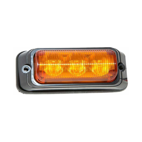 WORKWEAR, SAFETY & CORPORATE CLOTHING SPECIALISTS LED Cluster Slave 4x1Watt LEDs Amber/Clear