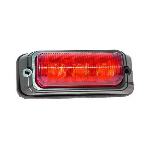 WORKWEAR, SAFETY & CORPORATE CLOTHING SPECIALISTS LED Cluster Programmable 4x1Watt LEDs Red/Clear