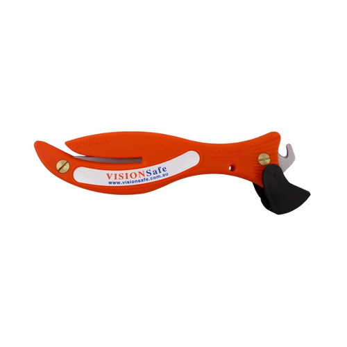 WORKWEAR, SAFETY & CORPORATE CLOTHING SPECIALISTS Orange Fish 200 Safety Knife