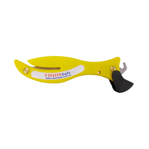 WORKWEAR, SAFETY & CORPORATE CLOTHING SPECIALISTS Yellow Fish 200 Safety Knife