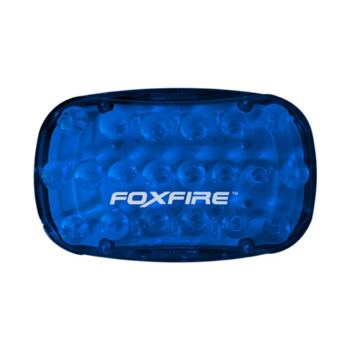 WORKWEAR, SAFETY & CORPORATE CLOTHING SPECIALISTS Blue Foxfire Magnetic Back w/26 LEDs & Wig-Wag Pattern