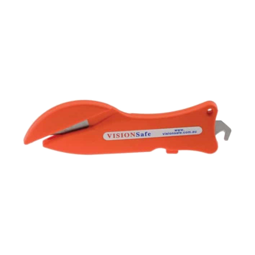 WORKWEAR, SAFETY & CORPORATE CLOTHING SPECIALISTS Orange Fish 400 Disposable Safety Knife