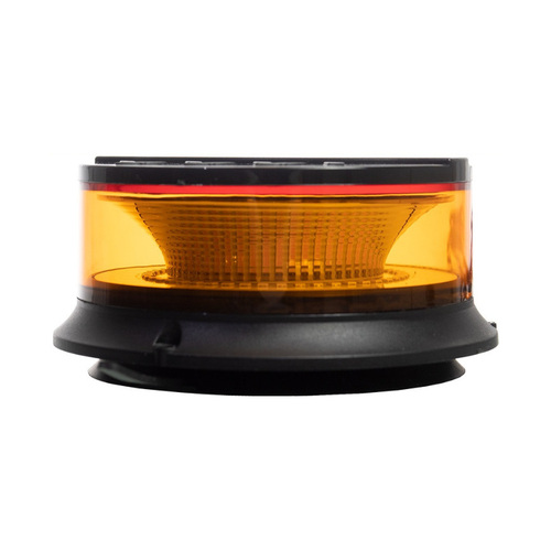 WORKWEAR, SAFETY & CORPORATE CLOTHING SPECIALISTS - Chase LED Beacon Amber Magnetic Base 12-24VDC