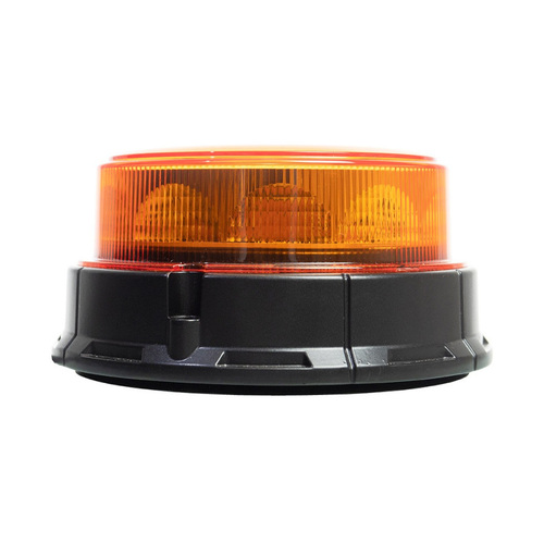 WORKWEAR, SAFETY & CORPORATE CLOTHING SPECIALISTS - Tough LED Beacon Amber Magnetic Base 12-24VDC