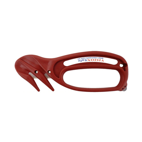 WORKWEAR, SAFETY & CORPORATE CLOTHING SPECIALISTS Metal Detectable Red Penguin 900 Safety Knife