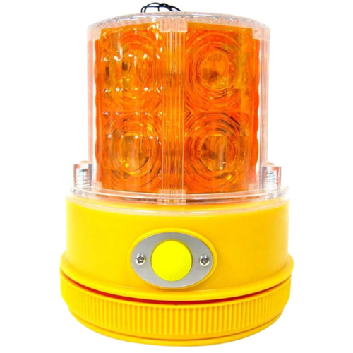 WORKWEAR, SAFETY & CORPORATE CLOTHING SPECIALISTS Portable 24 LED Amber Magnetic Base Beacon - Double flash w/Day/Night function