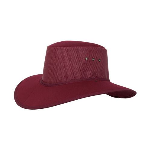 WORKWEAR, SAFETY & CORPORATE CLOTHING SPECIALISTS Nullarbor Breeze-Burgundy-L