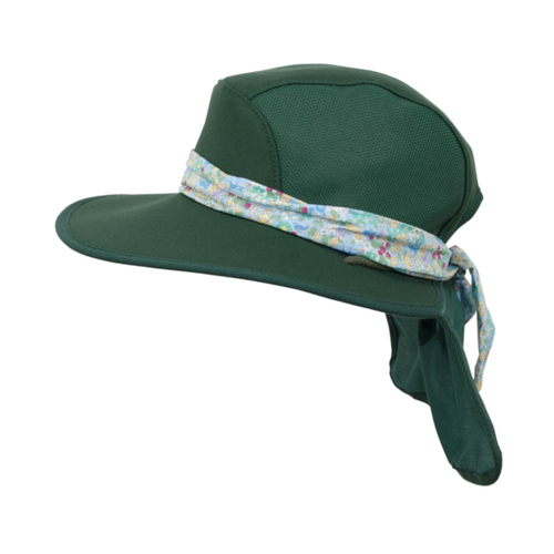 WORKWEAR, SAFETY & CORPORATE CLOTHING SPECIALISTS Super Cap Breeze Open cord fastening with Chin Strap and Toggle-Bottle Green-L/XL