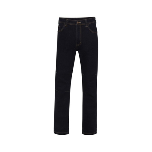WORKWEAR, SAFETY & CORPORATE CLOTHING SPECIALISTS BOOMERANG DARK COTTON STRETCH JEANS
