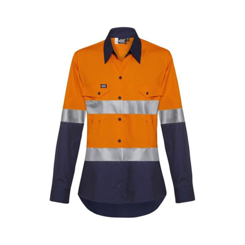 WORKWEAR, SAFETY & CORPORATE CLOTHING SPECIALISTS BOOMERANG LADIES HI-VIS COTTON RIPSTOP SHIRT