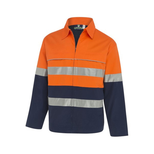 WORKWEAR, SAFETY & CORPORATE CLOTHING SPECIALISTS WS WORKWEAR HI-VIS JACKET WITH REFLECTIVE TAPE