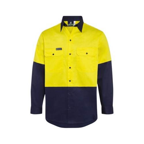 WORKWEAR, SAFETY & CORPORATE CLOTHING SPECIALISTS - WS WORKWEAR HORIZONTALLY VENTED MENS BUTTON-UP SHIRT