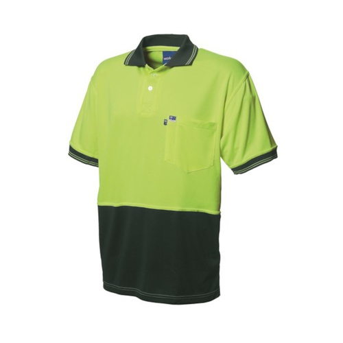WORKWEAR, SAFETY & CORPORATE CLOTHING SPECIALISTS WS WORKWEAR KOOLMESH HI-VIS POLO SHIRT