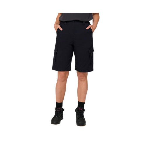 WORKWEAR, SAFETY & CORPORATE CLOTHING SPECIALISTS - Women Edge Straight Short Ripstop