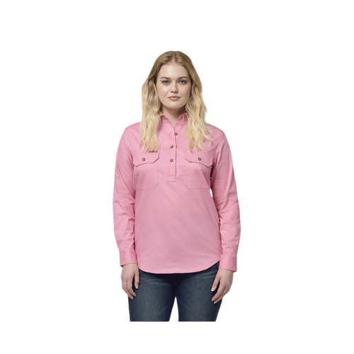 WORKWEAR, SAFETY & CORPORATE CLOTHING SPECIALISTS Womens Heritage Closed Front Drill Shirt
