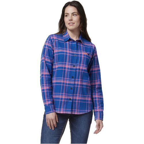 WORKWEAR, SAFETY & CORPORATE CLOTHING SPECIALISTS WOMENS CHECK FLANNIE